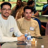 International Anchor Allies Winter 2026 First Mixer - group picture around a table